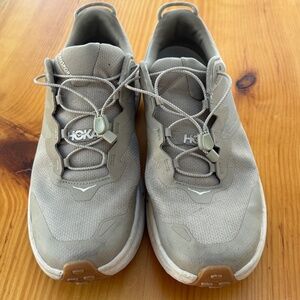 HOKA Men's Transport, Size 11D, Eggnog